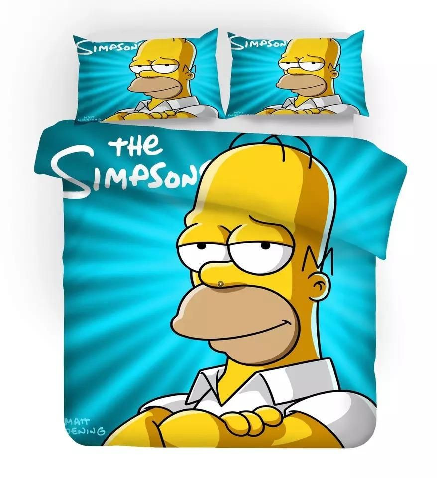 The Simpsons Homer J Simpson 3 Duvet Cover Set - Bedding Set