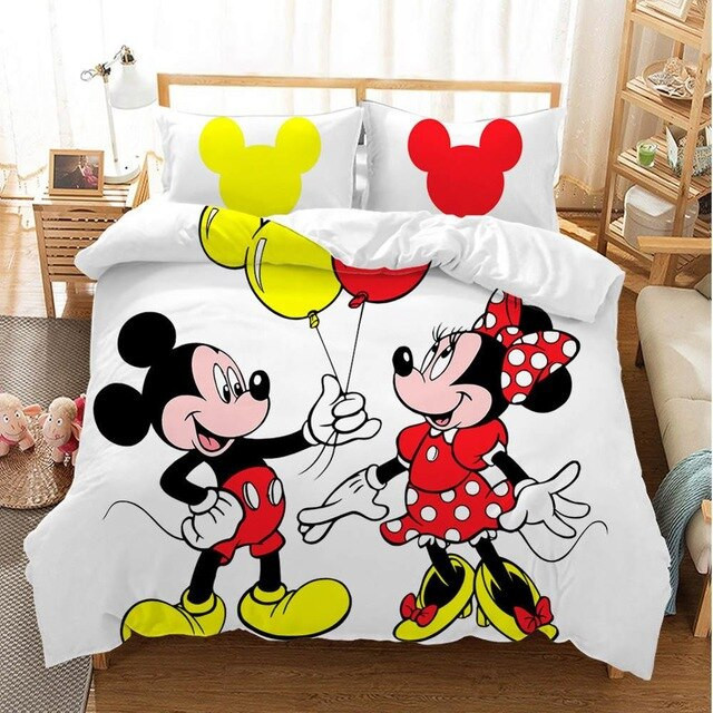 Mickey Minnie Mouse 237 Duvet Cover Set - Bedding Set