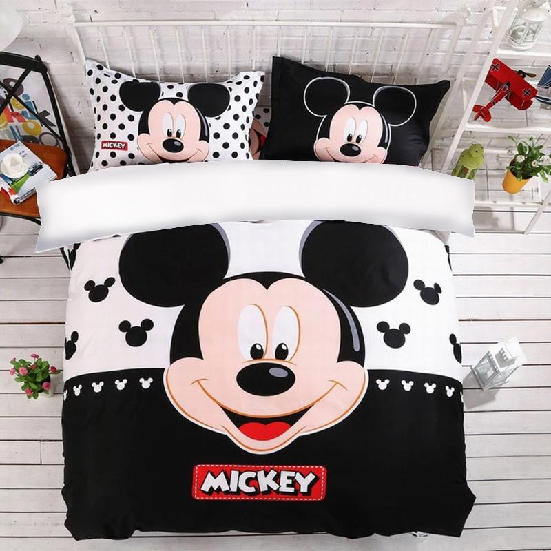 Cartoon Kids Mickey mouse Disney Duvet Cover Set - Bedding Set