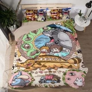 Tonari No Totoro 30 Duvet Cover Set - Bedding Set