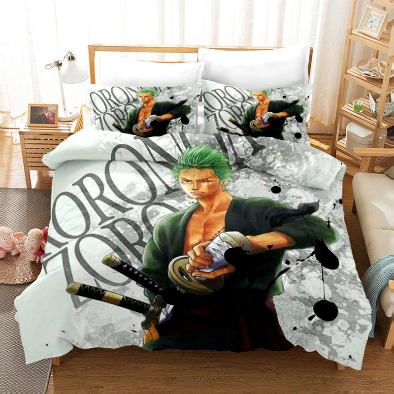 One Piece 14 Zoro Duvet Cover Set - Bedding Set