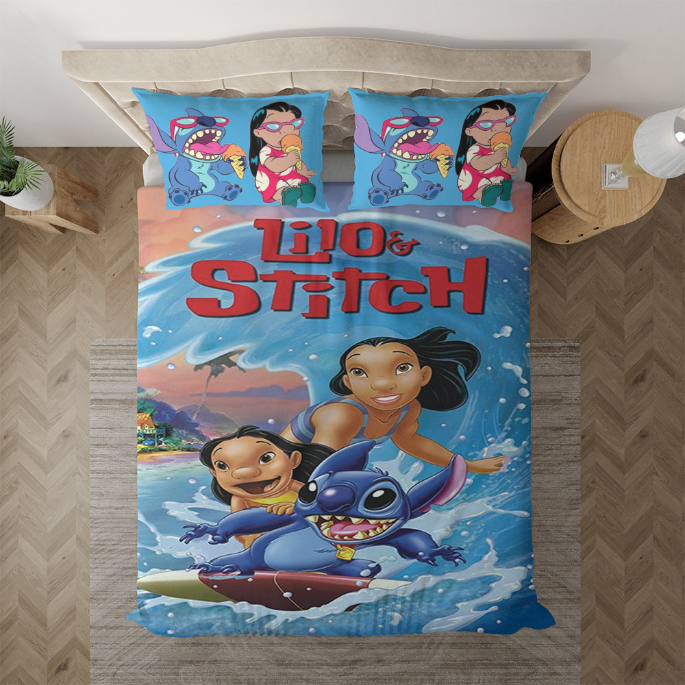 Disney Lilo And Stitch Nani Pelekai Duvet Cover Set - Bedding Set