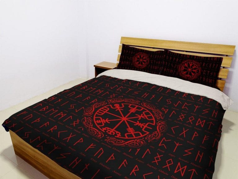 Vegvisir Viking Duvet Cover Set - Bedding Set