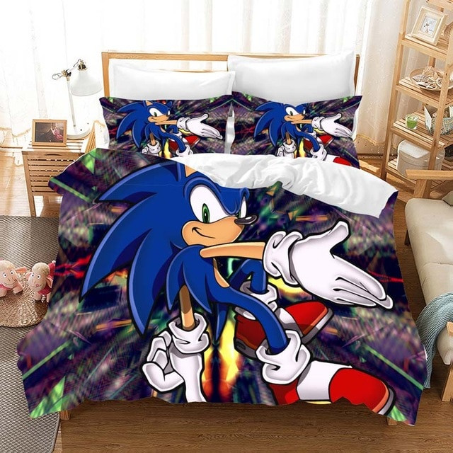 Sonic The Hedgehog 41 Duvet Cover Set - Bedding Set