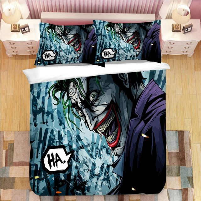 The Dark Knight Joker 3 Duvet Cover Set - Bedding Set