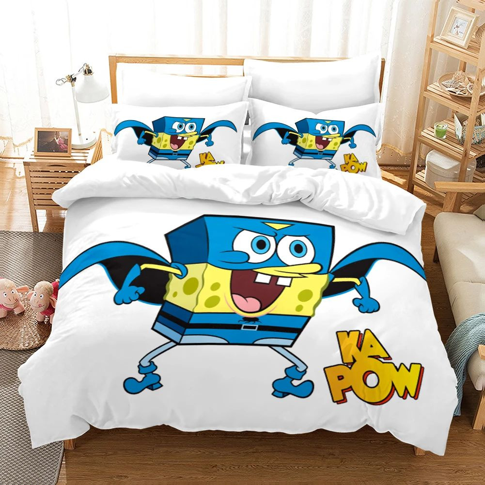 Spongebob Squarepants 10 Duvet Cover Set - Bedding Set