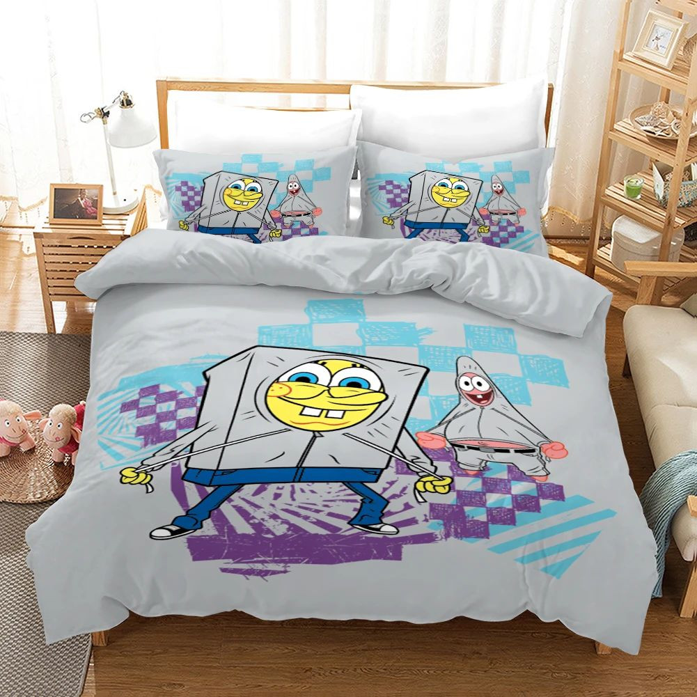 Spongebob Squarepants 25 Duvet Cover Set - Bedding Set