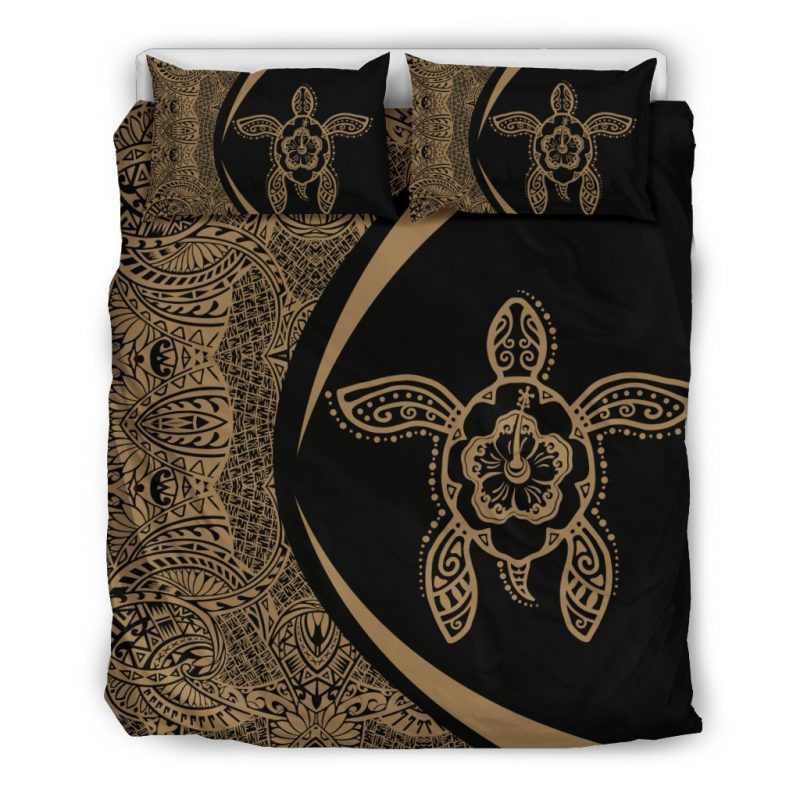 Turtle Polynesian 07 Duvet Cover Set - Bedding Set