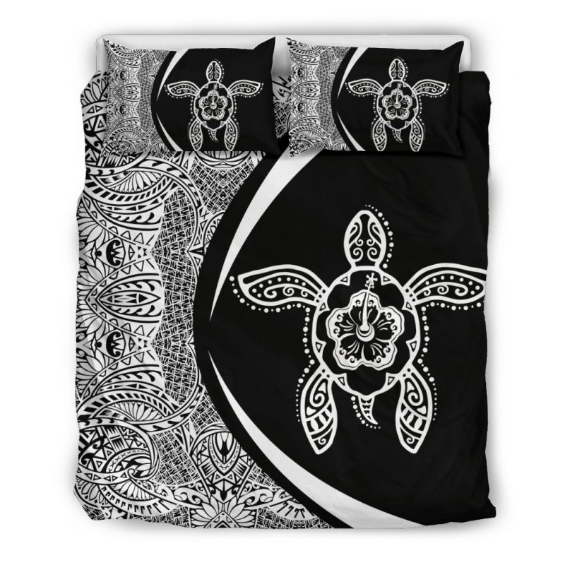 Turtle Polynesian 05 Duvet Cover Set - Bedding Set