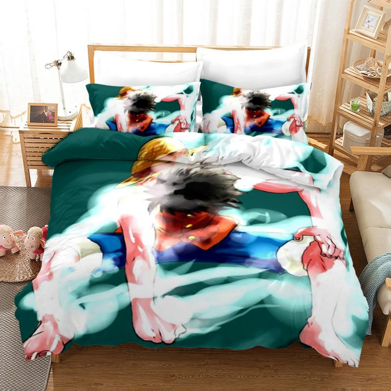 One Piece 35 Luffy Duvet Cover Set - Bedding Set