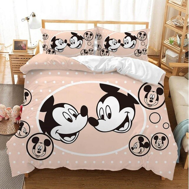 Mickey Minnie Mouse 226 Duvet Cover Set - Bedding Set