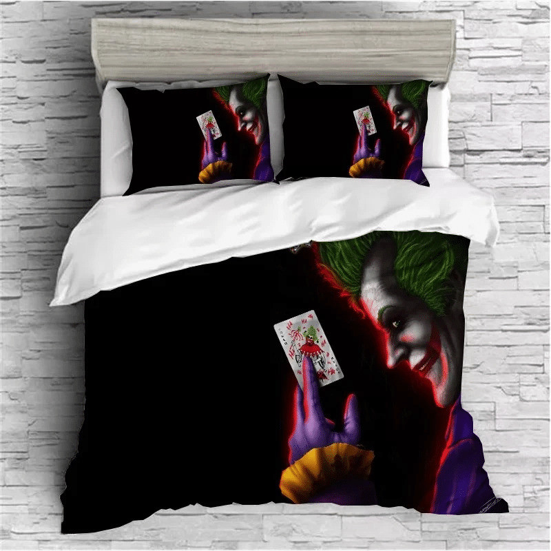 The Dark Knight Joker 2 Duvet Cover Set - Bedding Set