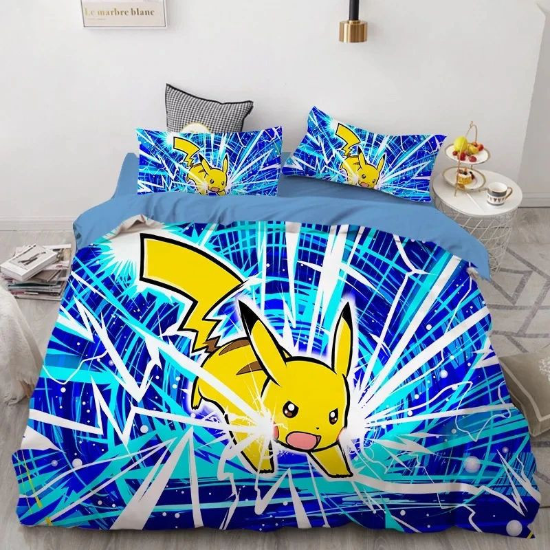 Pokemon Pikachu 16 Duvet Cover Set - Bedding Set