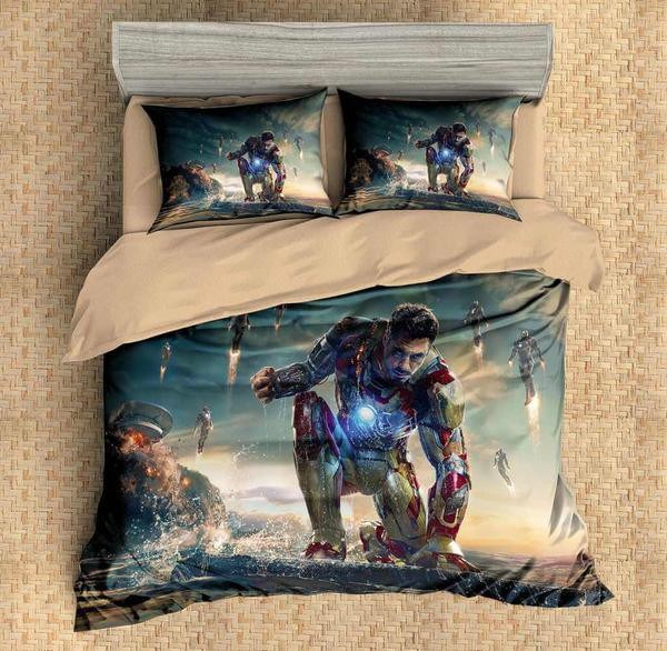 Iron Man 01 Duvet Cover Set - Bedding Set