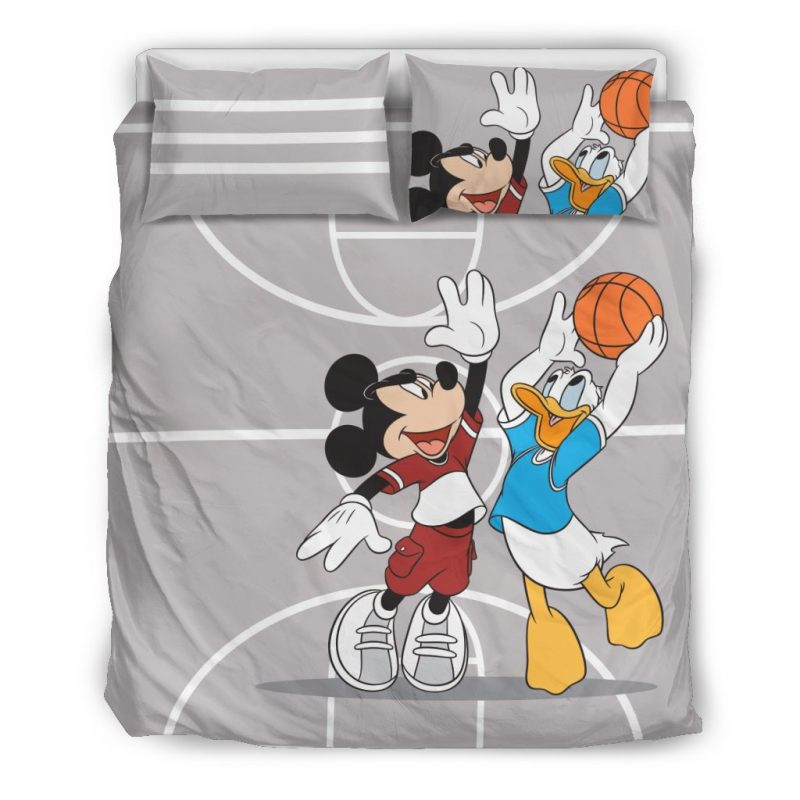 Mickey Donald Disney Duvet Cover Set - Bedding Set