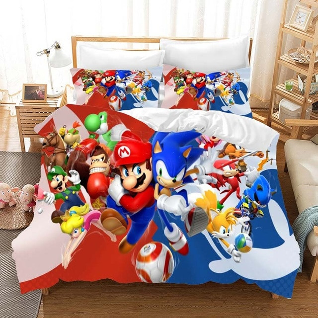 Sonic The Hedgehog 44 Duvet Cover Set - Bedding Set