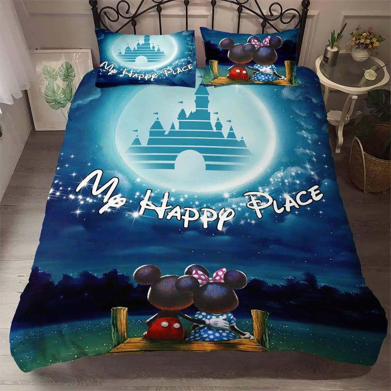 Disney Mickey My Happy Place 6 Duvet Cover Set - Bedding Set