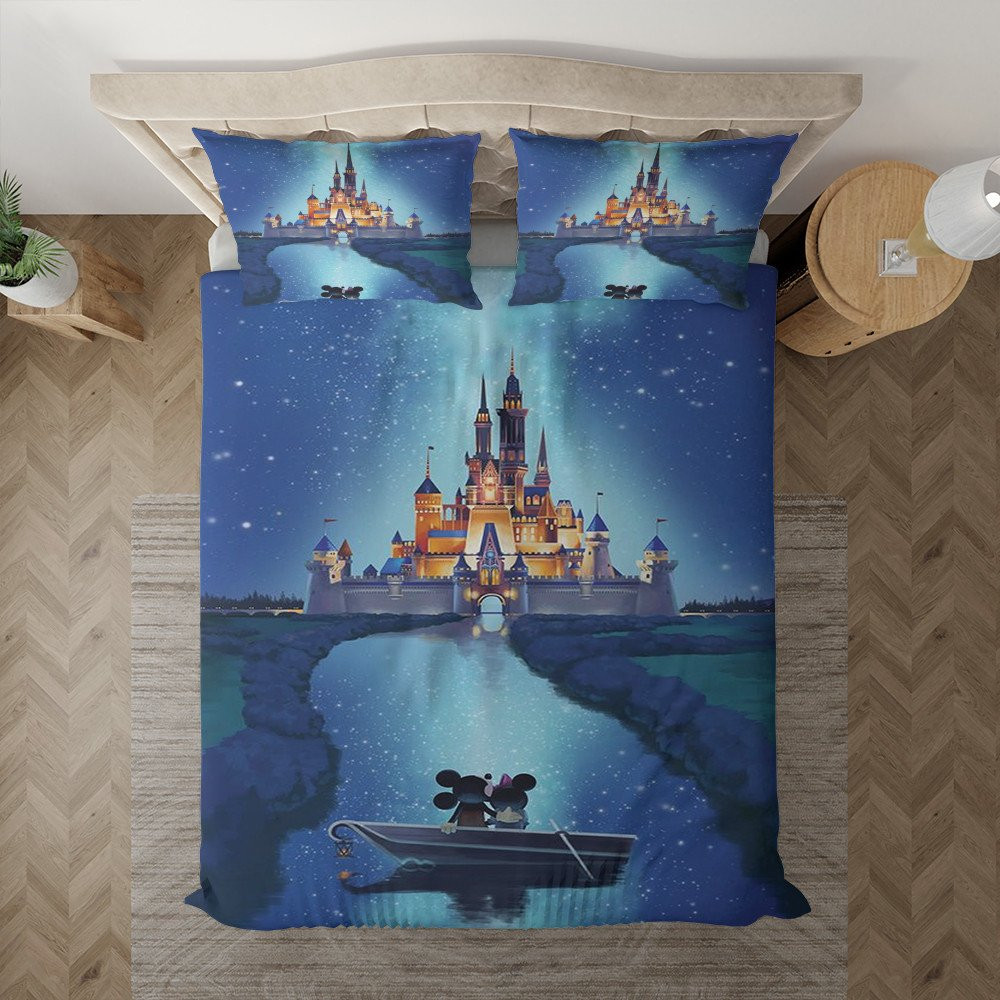 Disney Castle Disney Family Mickey Mouse Duvet Cover Set - Bedding Set