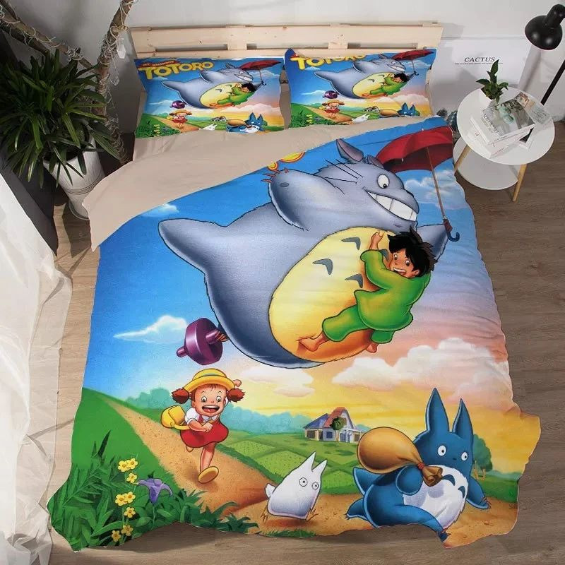 Tonari No Totoro 29 Duvet Cover Set - Bedding Set