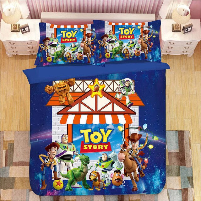 Disney Toy Story Sherif Woody Buzz Lightyear 15 Duvet Cover Set - Bedding Set