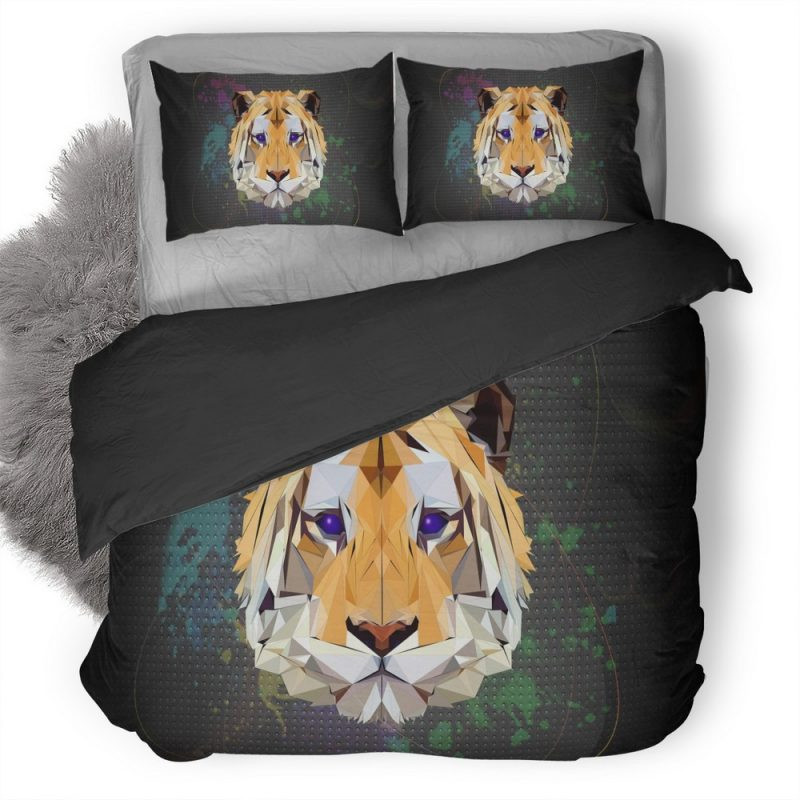 Tiger Facets Lu Duvet Cover Set - Bedding Set