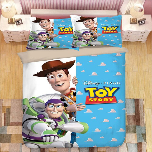 Disney Toy Story Sherif Woody Buzz Lightyear 02 Duvet Cover Set - Bedding Set