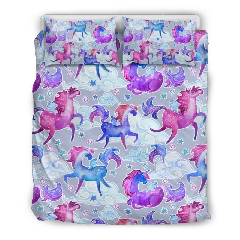 Unicorn Paradise Duvet Cover Set - Bedding Set