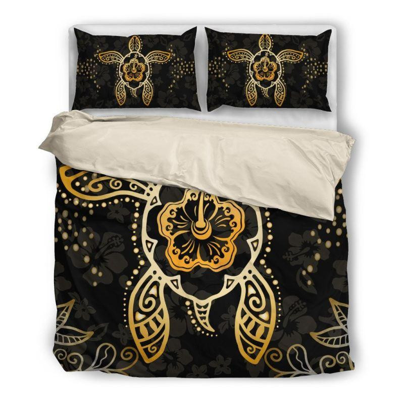 Hawaiian Turtle Duvet Cover Set - Bedding Set