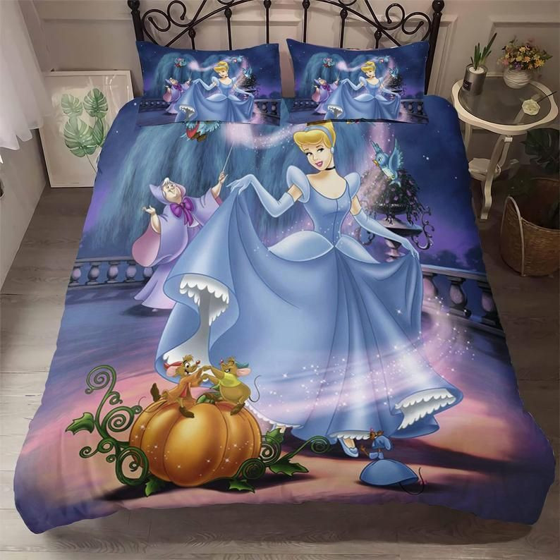 Cinderella Disney Princess Duvet Cover Set - Bedding Set