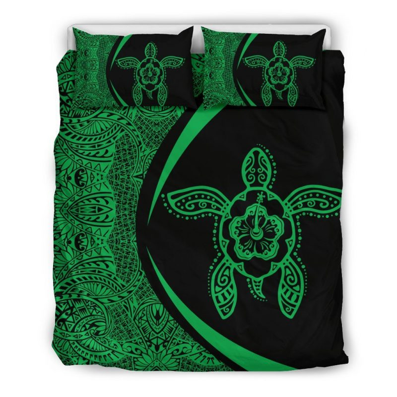 Turtle Polynesian 01 Duvet Cover Set - Bedding Set