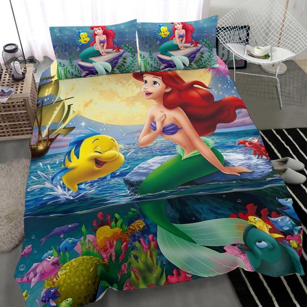 Disney Mermaid 2 Disney Mermaid Duvet Cover Set - Bedding Set