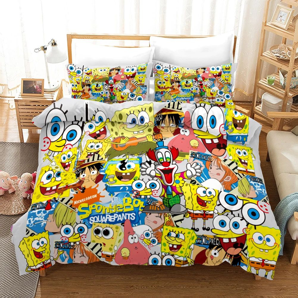 Spongebob Squarepants 15 Duvet Cover Set - Bedding Set