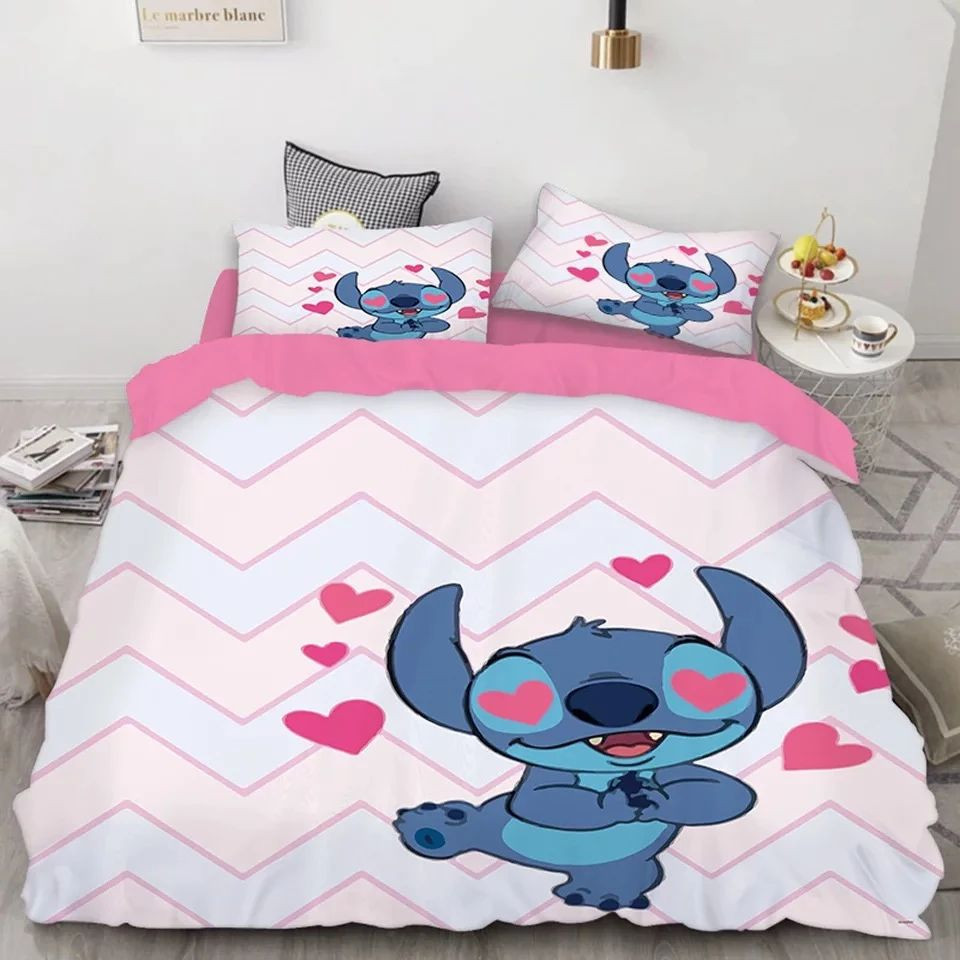 Stitch And Lilo Stitch Duvet Cover Set - Bedding Set