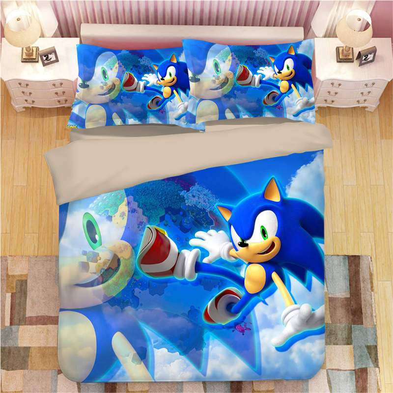 Sonic The Hedgehog Game 3 Duvet Cover Set - Bedding Set