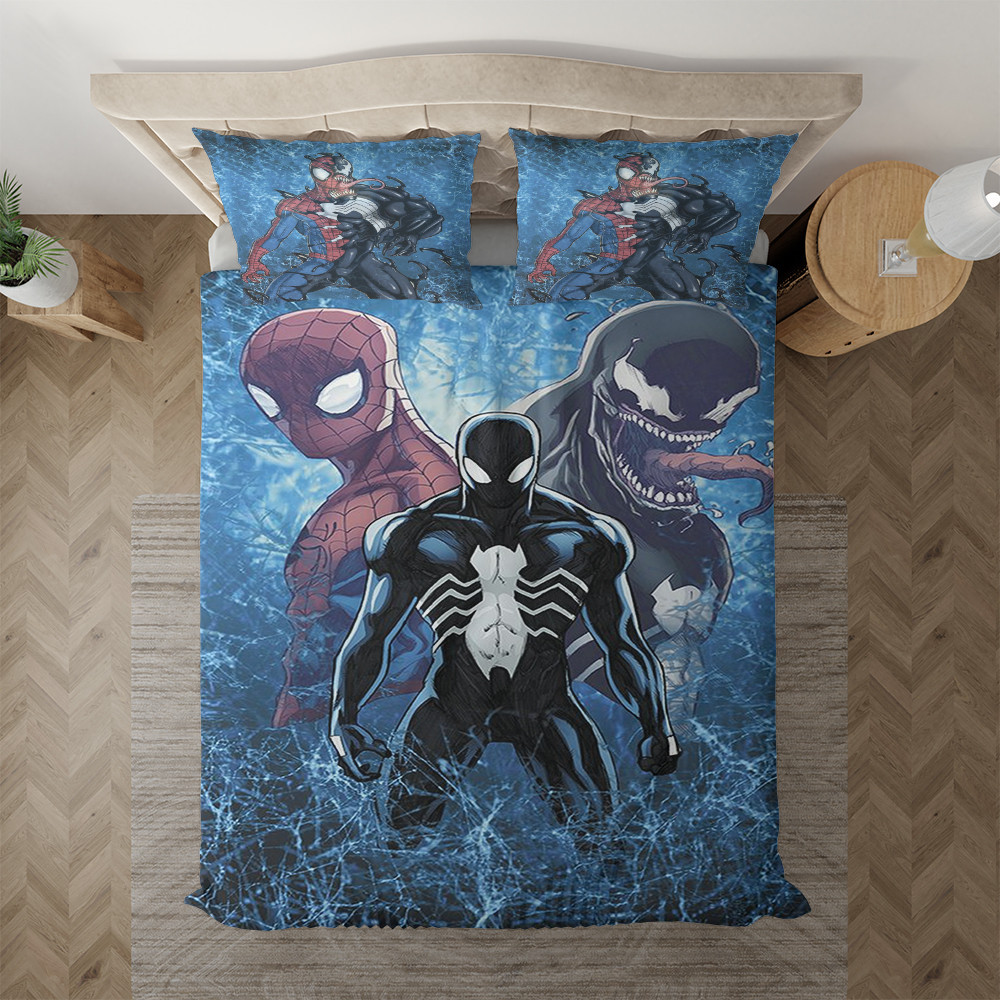 Spider Man x Venom Marvel Duvet Cover Set - Bedding Set