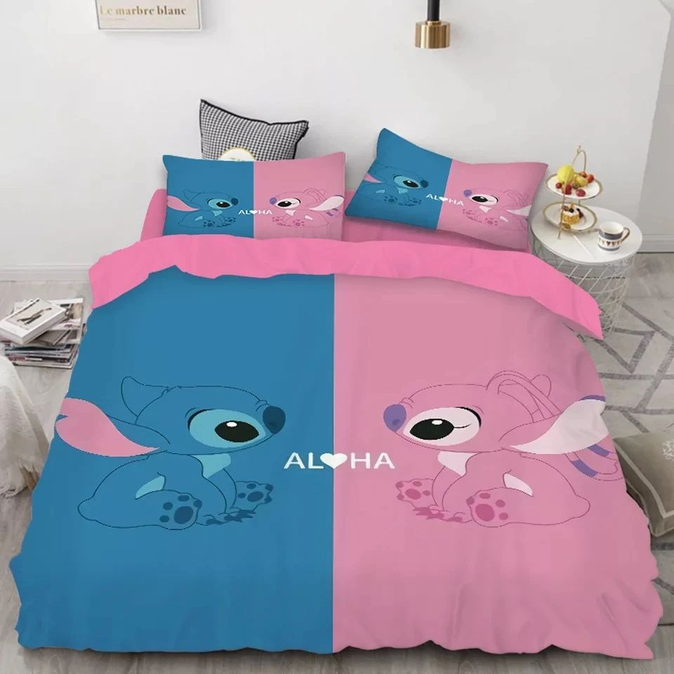 Stitch And Lilo Stitch 18 Duvet Cover Set - Bedding Set