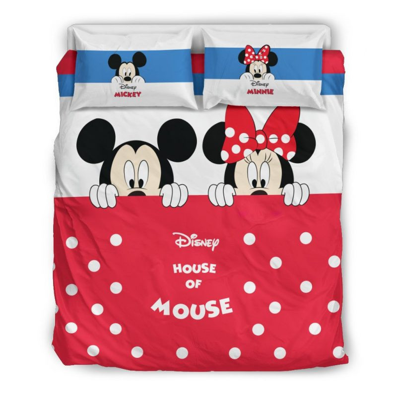 Mickey Minnie Disney 462 Duvet Cover Set - Bedding Set