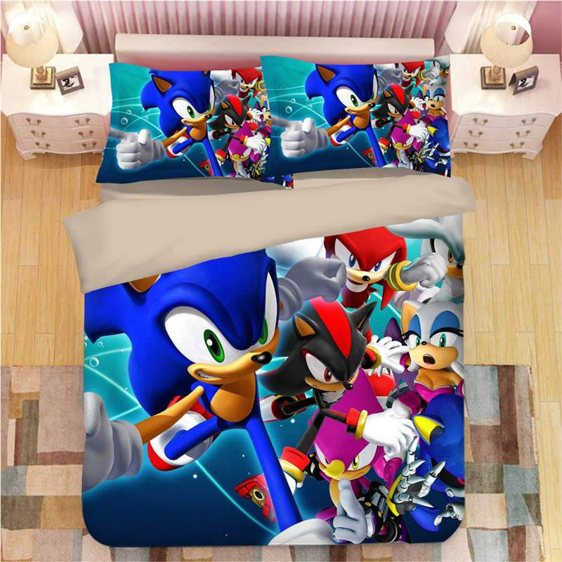 Sonic The Hedgehog Game 7 Duvet Cover Set - Bedding Set
