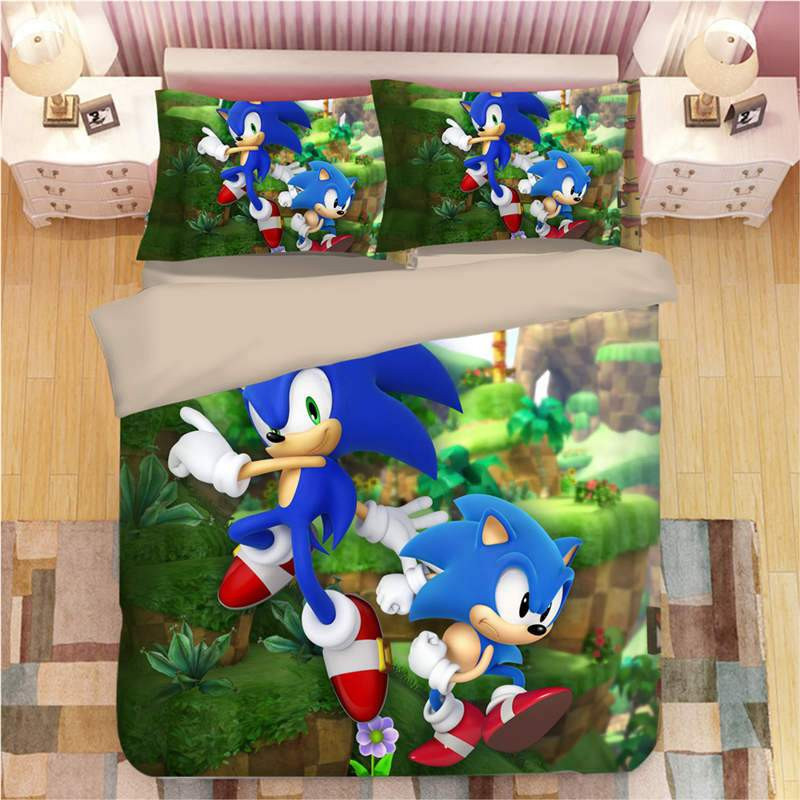 Sonic The Hedgehog Game 1 Duvet Cover Set - Bedding Set