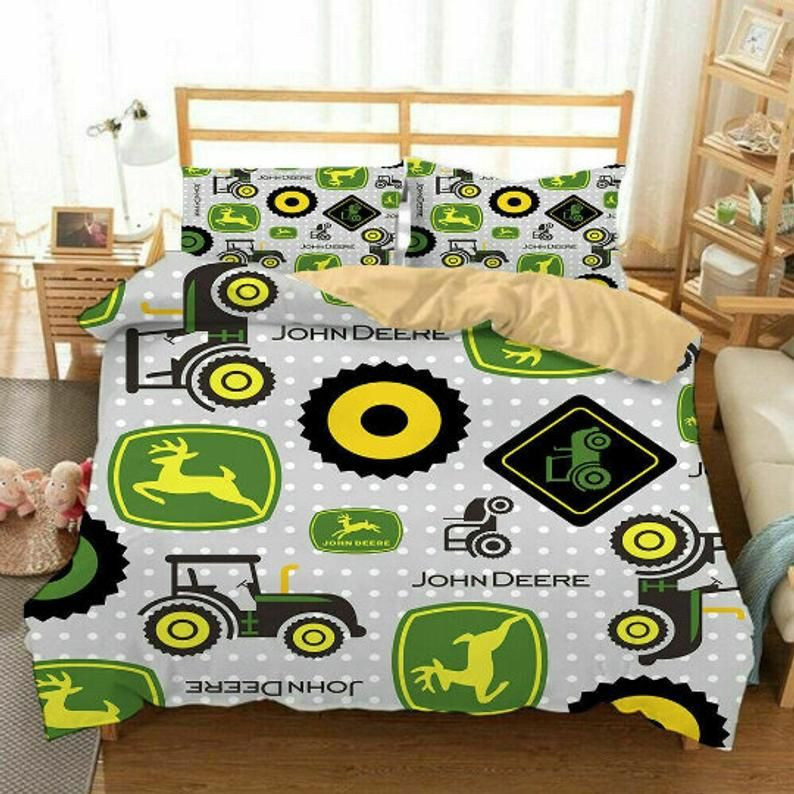 John Deere Agriculture Tractor 05 Duvet Cover Set - Bedding Set