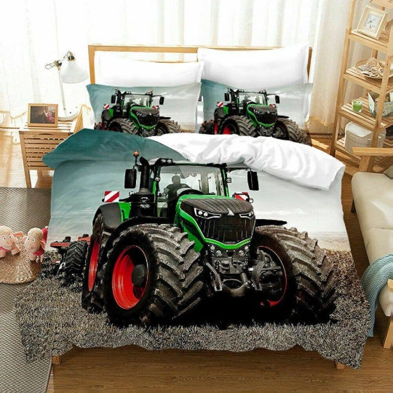 John Deere Agriculture Tractor 01 Duvet Cover Set - Bedding Set