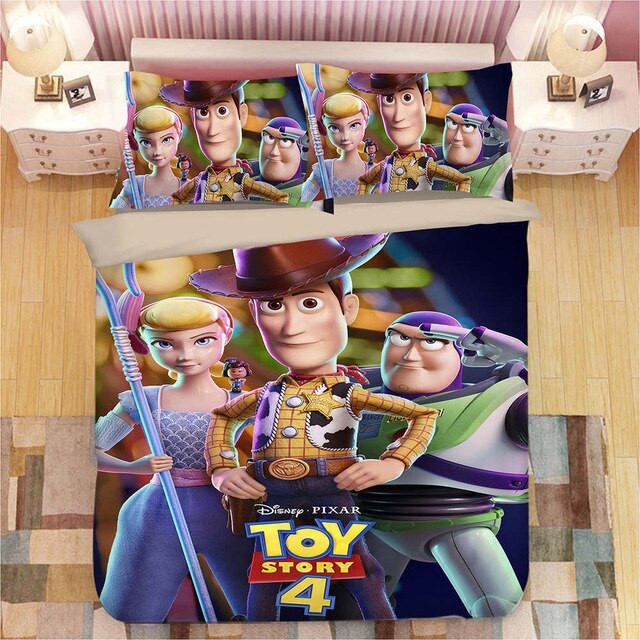 Disney Toy Story Sherif Woody Buzz Lightyear 06 Duvet Cover Set - Bedding Set