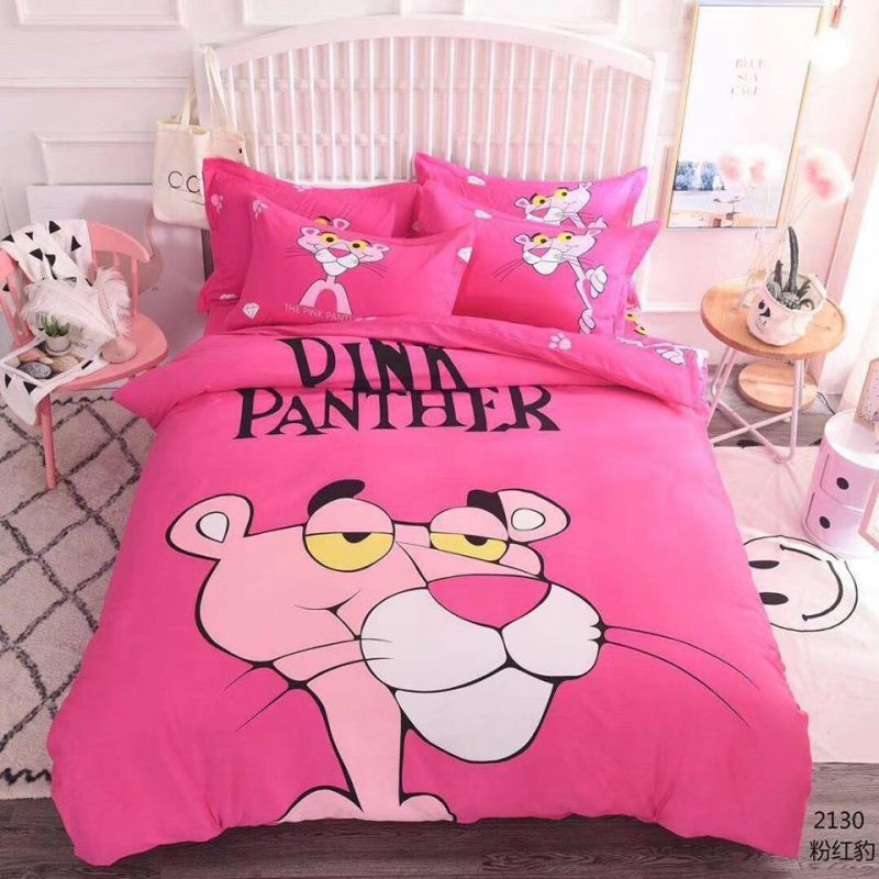Pink Panther 3 Duvet Cover Set - Bedding Set