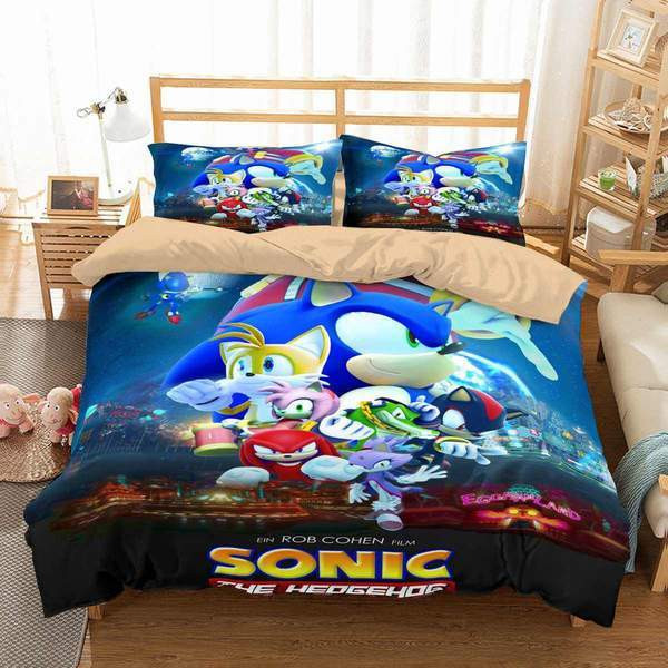 Sonic The Hedgehog 71 Duvet Cover Set - Bedding Set