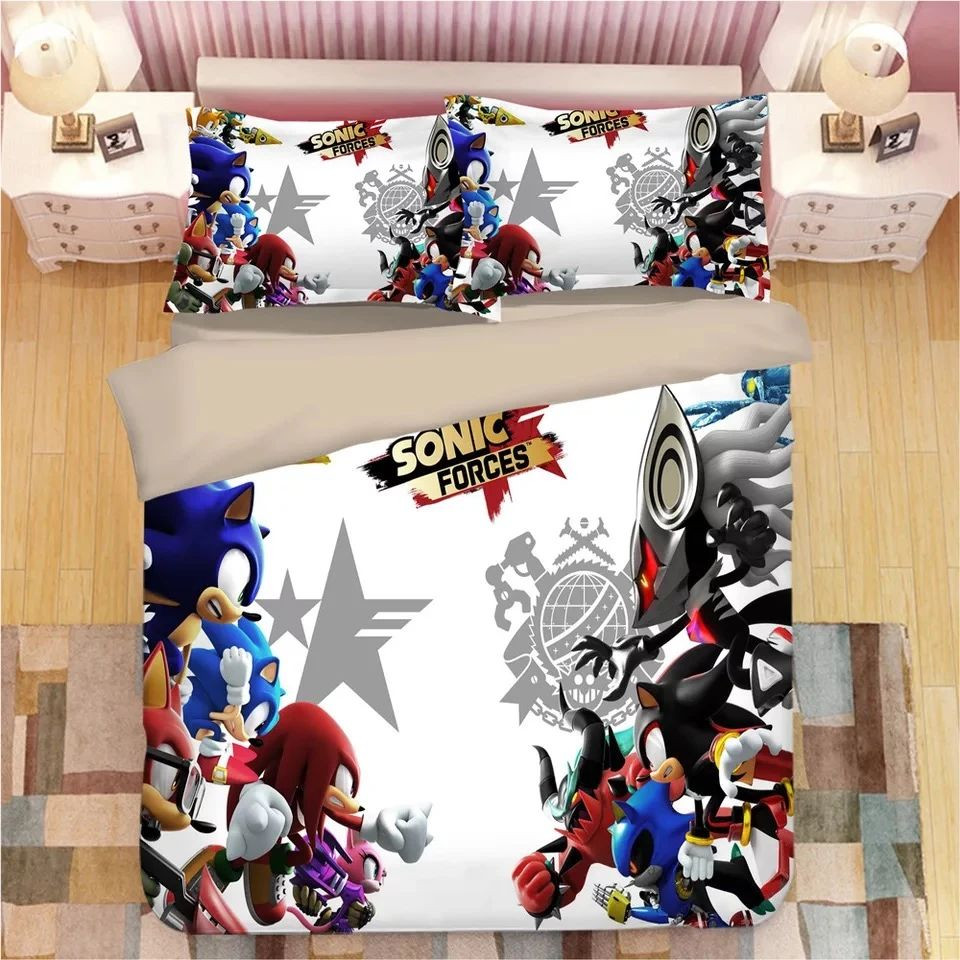 Sonic The Hedgehog 54 Duvet Cover Set - Bedding Set