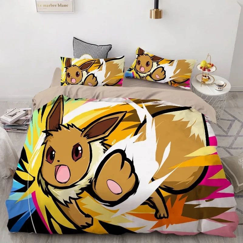 Pokemon Pikachu 18 Duvet Cover Set - Bedding Set