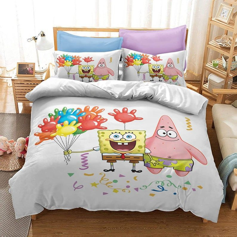 Spongebob Squarepants 45 Duvet Cover Set - Bedding Set