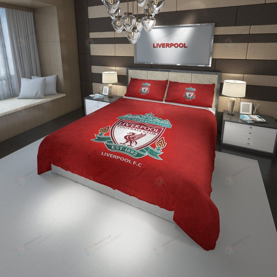 Liverpool Football Club LFC 3 Duvet Cover Set - Bedding Set