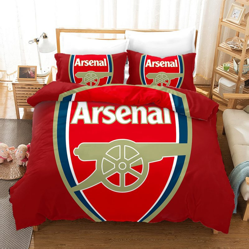 Arsenal FC 2 Duvet Cover Set - Bedding Set