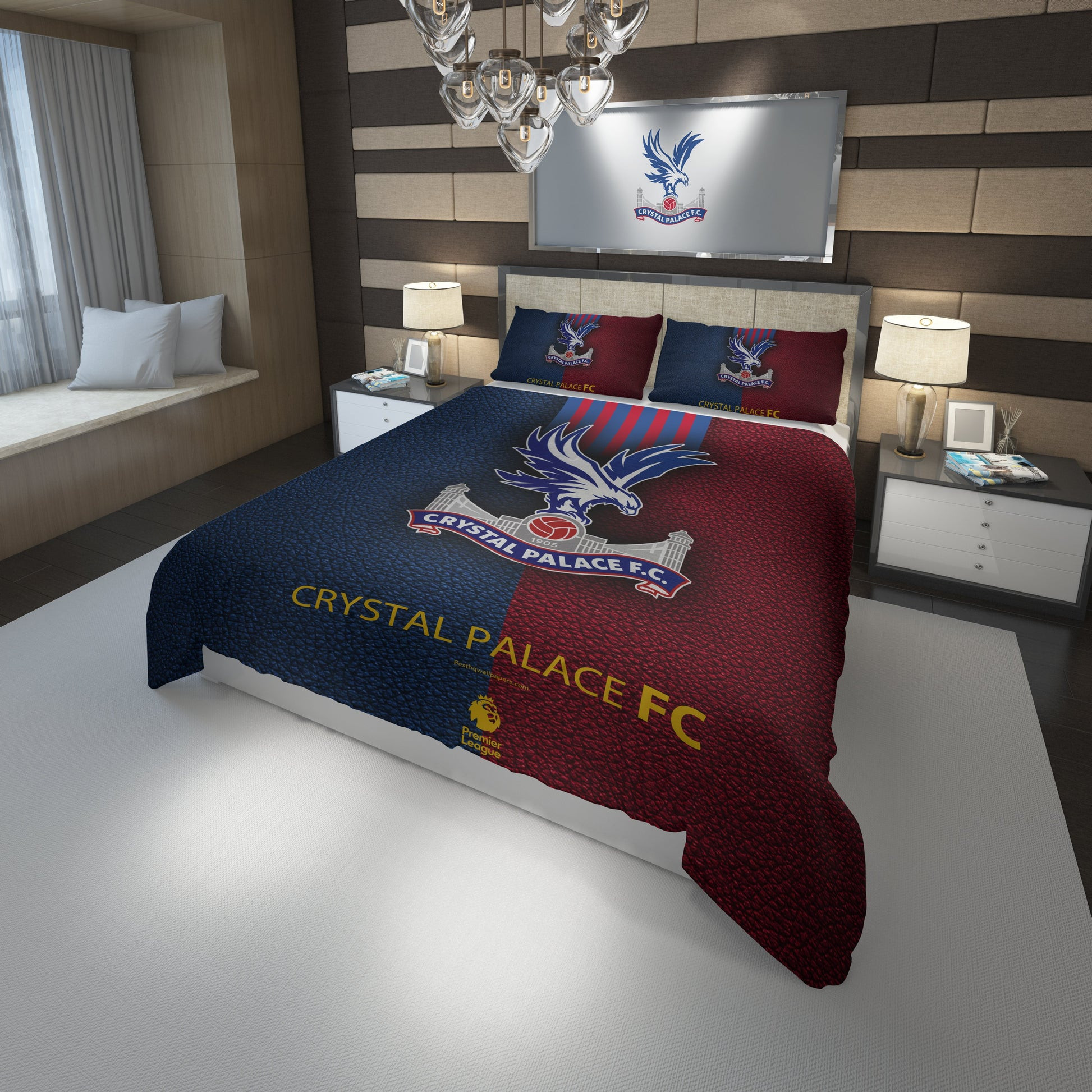 Crystal Palace FC 2 Duvet Cover Set - Bedding Set